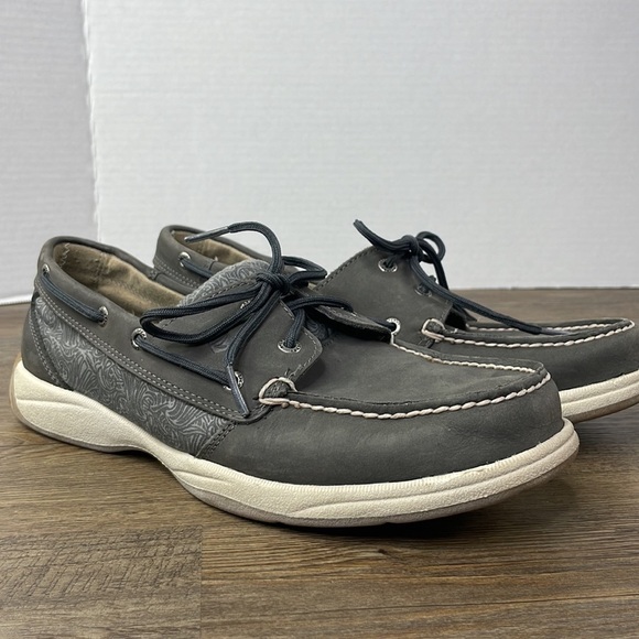 Sperry Women’ Top-Sider Intrepid Dark Grey Boat Shoes, size 10 - Picture 3 of 10